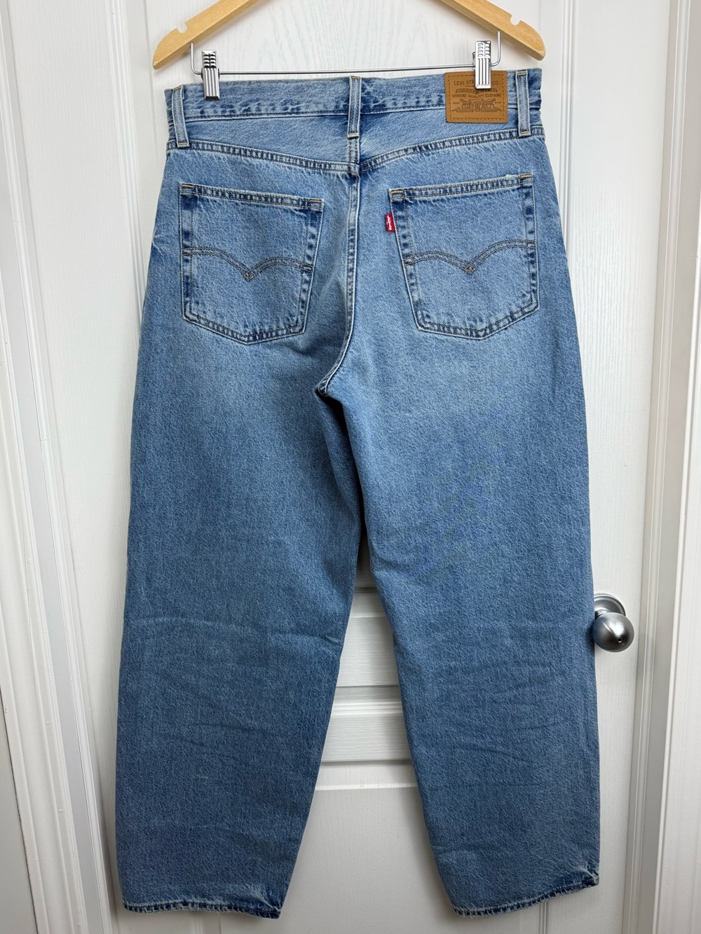 Levi’s Baggy Dad Jeans Size 30 X 32 Easy Days Light Wash - Picture 5 of 13